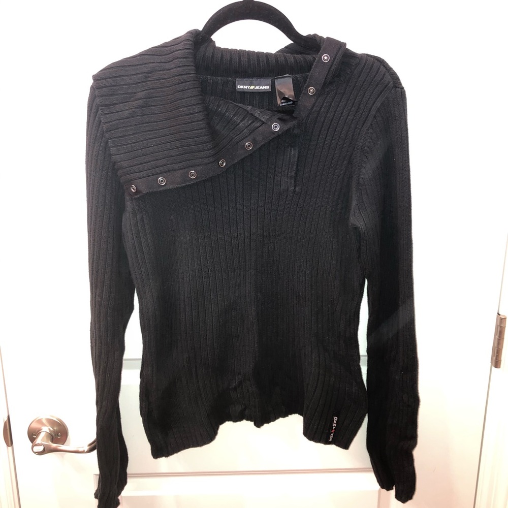 DKNY black sweater